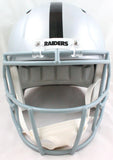 Howie Long Autographed Raiders F/S Speed Helmet-Beckett W Hologram *Black