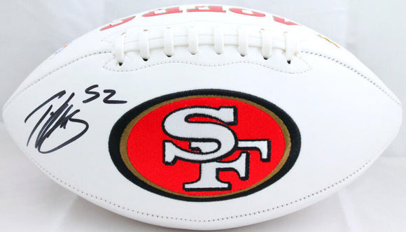 Patrick Willis Autographed San Francisco 49ers Logo Football-Beckett W Hologram