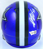 Leighton Vander Esch Autographed Dallas Cowboys Flash Mini Helmet-Fanatics