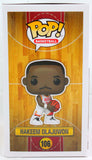 Hakeem Olajuwon Autographed Houston Rockets Funko Pop Figurine 106- JSA W *White