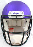 Adrian Peterson Autographed Vikings F/S Speed Authentic Helmet- Beckett W Holo