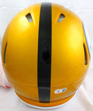 Chase Claypool Signed Steelers F/S Flash Speed Authentic Helmet-Beckett W Holo