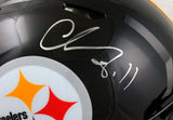 Chase Claypool Autographed Steelers F/S Speed Authentic Helmet-Beckett W Holo