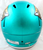 Fred Taylor Autographed Jaguars F/S Flash Speed Helmet-Beckett W Hologram *White