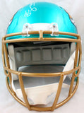 Fred Taylor Autographed Jaguars F/S Flash Speed Helmet-Beckett W Hologram *White