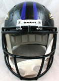 Derrick Mason Signed Baltimore Ravens F/S Speed Helmet- Beckett W Hologram