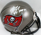 John Lynch Autographed TB Buccaneers Mini Helmet w/HOF-Beckett W Hologram *White