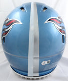 AJ Brown Autographed Titans F/S Flash Speed Authentic Helmet-Beckett W Hologram