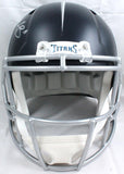 AJ Brown Autographed Tennessee Titans F/S Speed Helmet-Beckett W Hologram