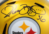 Jerome Bettis Signed Steelers F/S Flash Speed Helmet-BeckettW Hologram *Black