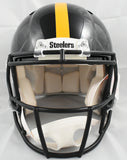 Jerome Bettis Autographed Steelers F/S Speed Authentic Helmet- Beckett W *Silver