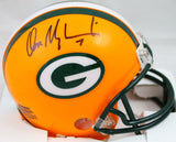 Don Majkowski Autographed Packers Mini Helmet-Prova *Black