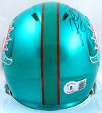 Jason Taylor Autographed Miami Dolphins Flash Speed Mini Helmet-Beckett W Holo