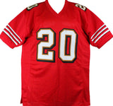 Garrison Hearst Autographed Red Pro Style Jersey-Prova *Black