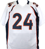 Champ Bailey Autographed White Pro Style Jersey-Beckett W Hologram *Silver