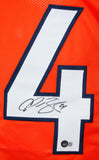 Champ Bailey Autographed Orange Pro Style Jersey-Beckett W Hologram *Black