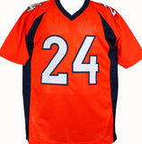 Champ Bailey Autographed Orange Pro Style Jersey-Beckett W Hologram *Black