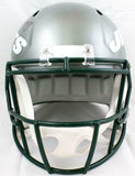 Elijah Moore Autographed NY Jets F/S Flash Speed Helmet-Beckett W Holo *Black