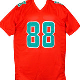 Mike Gesicki  Autographed Orange Pro Style Jersey-Beckett W Hologram *Black