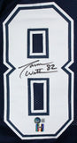 Jason Witten Autographed Blue Pro Style Jersey-Beckett W Hologram *Black