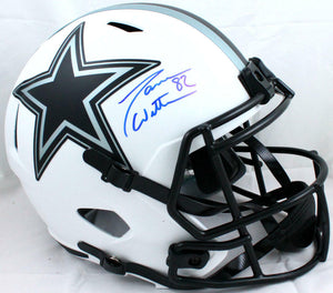 Jason Witten Autographed Dallas Cowboys Lunar Speed Helmet-Beckett W Hologram