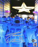 Jason Witten Autographed Dallas Cowboys 8x10 Photo Tunnel-Beckett W Hologram