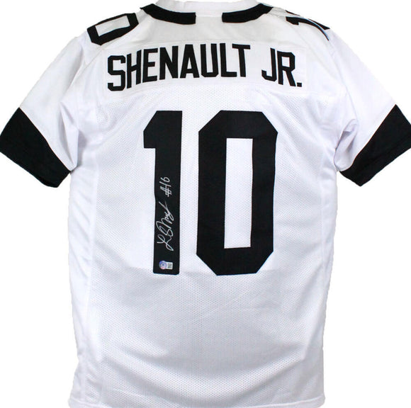 Laviska Shenault Jr Autographed White Pro Style Jersey - Beckett W Hologram