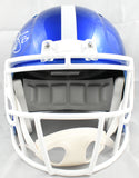 Reggie Wayne Autographed Colts F/S Flash Speed Helmet - Beckett W Holo