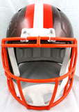 Nick Chubb Autographed Cleveland Browns F/S Flash Speed Helmet-Beckett W Holo