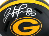 Antonio Freeman Autographed GB Packers Eclipse Speed Mini Helmet-Beckett W Holo