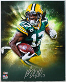 Davante Adams Signed Green Bay Packers Framed 16x20 Stretched Canvas-BA W Holo