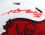 Antonio Brown Autographed Tampa Bay Buccaneers Lunar Speed Mini Helmet-JSA W