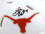 Sam Ehlinger Autographed Texas Longhorns Speed Mini Helmet *Light-JSA W *Black