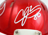 Andre Johnson Autographed Houston Texans Flash Speed Mini Helmet-JSA W *White