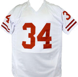 Ricky Williams Autographed White College Style Jersey w/SWED-Beckett Hologram