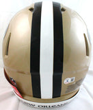 Ricky Williams Signed Saints F/S Speed Authentic Helmet w/SWED-Beckett Hologram