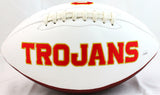 O. J. Simpson Autographed USC Trojans Logo Football W/Natl Champs-JSA W *Black