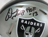 Warren Sapp Autographed Raiders Flash Speed Mini Helmet w/HOF-Beckett W Hologram