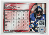 1998 Bowman Chrome #172 Ray Lewis Baltimore Ravens Autograph Beckett Witness