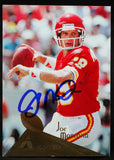 1994 Pinnacle #102 Joe Montana Chiefs Autograph Beckett Witness