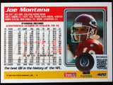 1995 Topps #420 Joe Montana Chiefs Autograph Beckett Witness