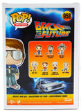 Michael J. Fox Autographed Marty w/Glasses Funko Pop Figurine #958- JSA W*Blue