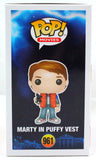 Michael J. Fox Autographed Marty in Puffy Vest Funko Pop Figurine #961- JSA W