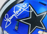 Tony Dorsett Autographed Dallas Cowboys Flash Speed Mini Helmet-Beckett W Holo