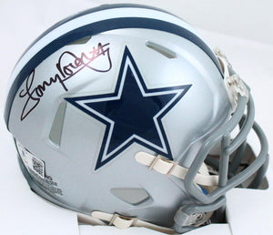 Tony Dorsett Autographed Dallas Cowboys Speed Mini Helmet-Beckett W Hologram