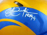 Eric Dickerson Signed LA Rams Flash Speed Authentic F/S Helmet w/HOF-BAW Holo