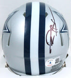 Deion Sanders Autographed Dallas Cowboys Speed Mini Helmet-Beckett W Hologram