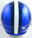 Deion Sanders Signed Cowboys F/S Flash Speed Authentic Helmet-Beckett W Hologram