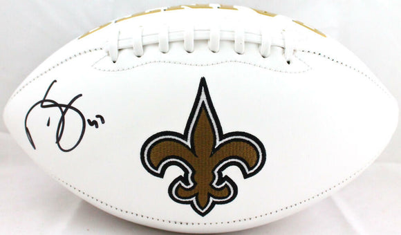 Darren Sproles Autographed New Orleans Logo Football-Beckett W Hologram *Black