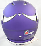 Randy Moss Autographed Minnesota Vikings F/S Speed Authentic Helmet - Beckett W
